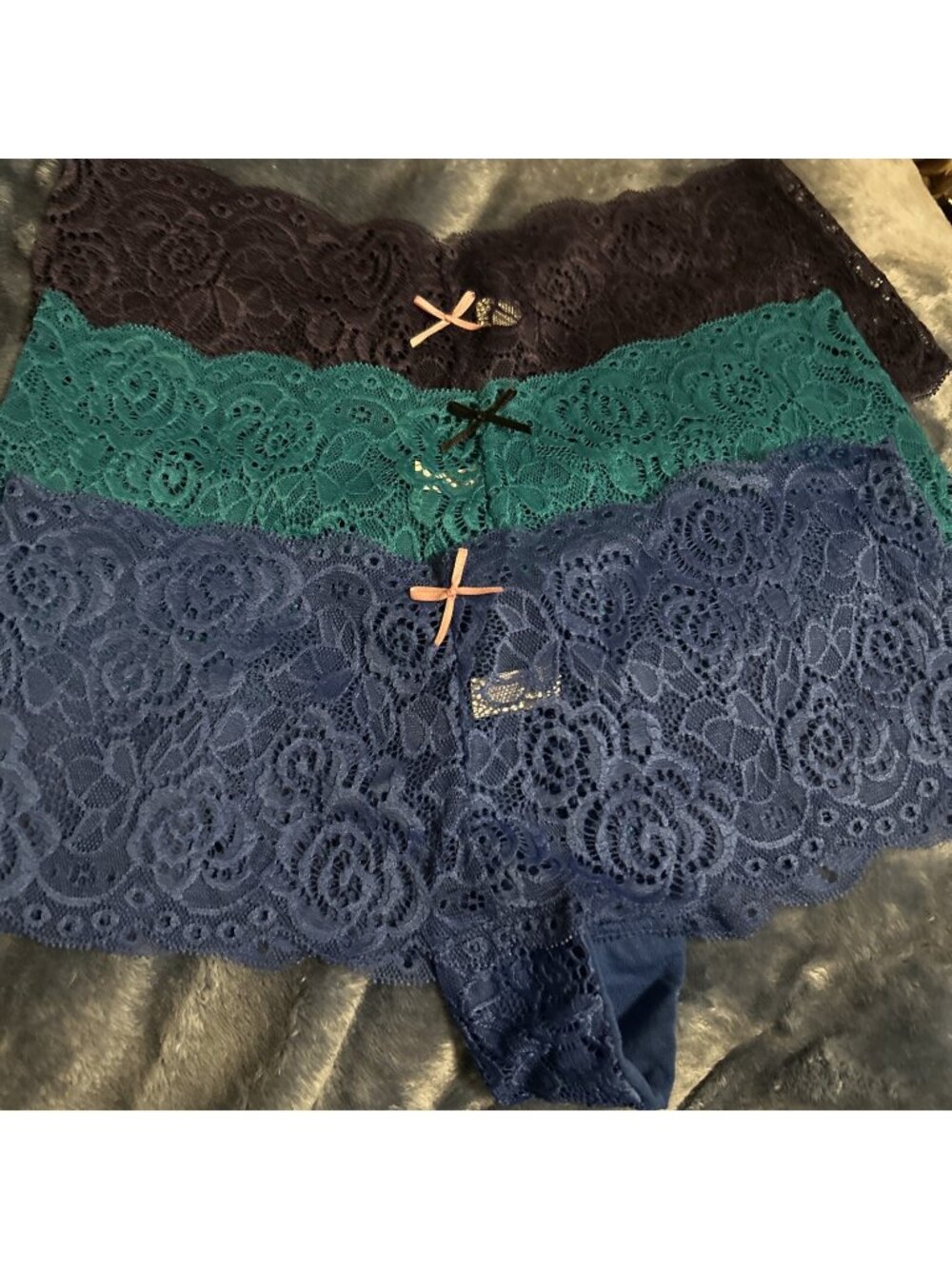 Morvia Floral lace see through ladies panties size 2X-Large Women’s Underwear TL